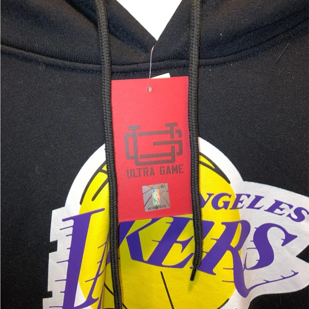 Ultra Game Los Angeles Lakers Hoodie size L NWT - Picture 3 of 4